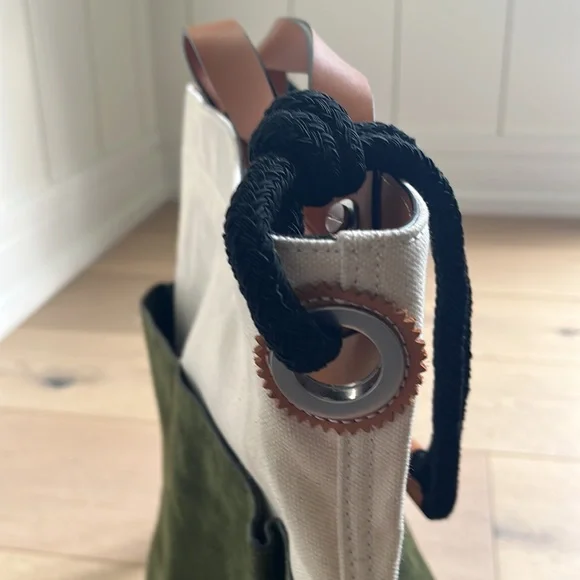 Rag & Bone RB Tool Tote in Olive - Picture 3 of 5